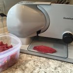 Use a food slicer to expand your venison options