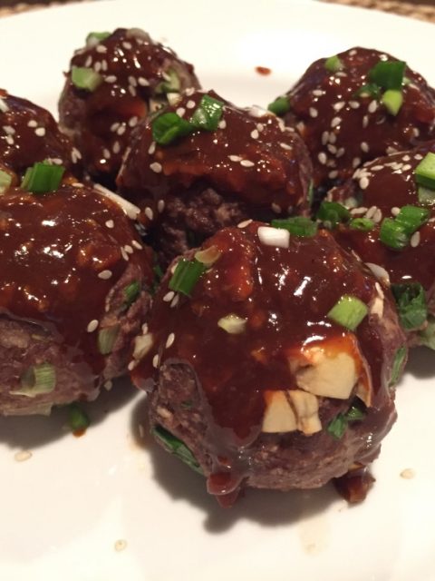 Asian Style Venison Meatballs