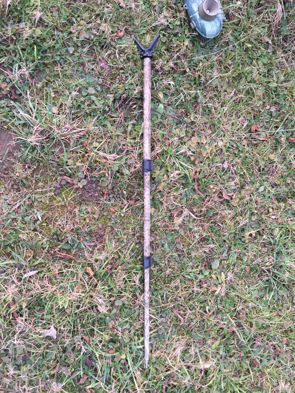 An old shooting stick usually has the right parts to become a camera mono-pod.